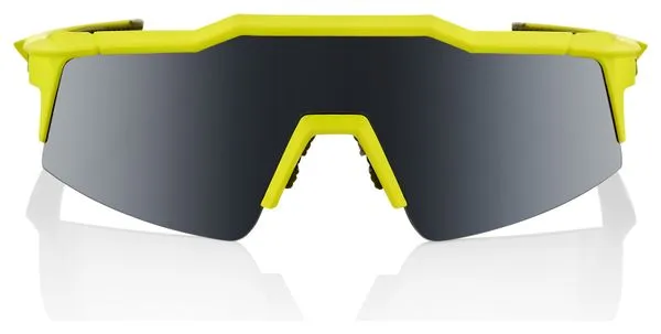 100% Gafas 100% Speedcraft SL Soft Tact Banana Negro / Gafas Negro Espejo