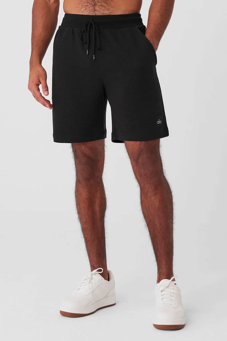 7 MICRO WAFFLE FAST BREAK SHORT  BLACK