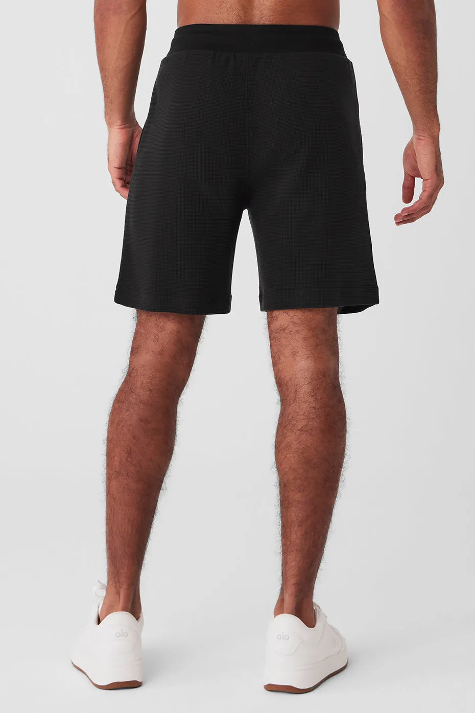 7 MICRO WAFFLE FAST BREAK SHORT  BLACK