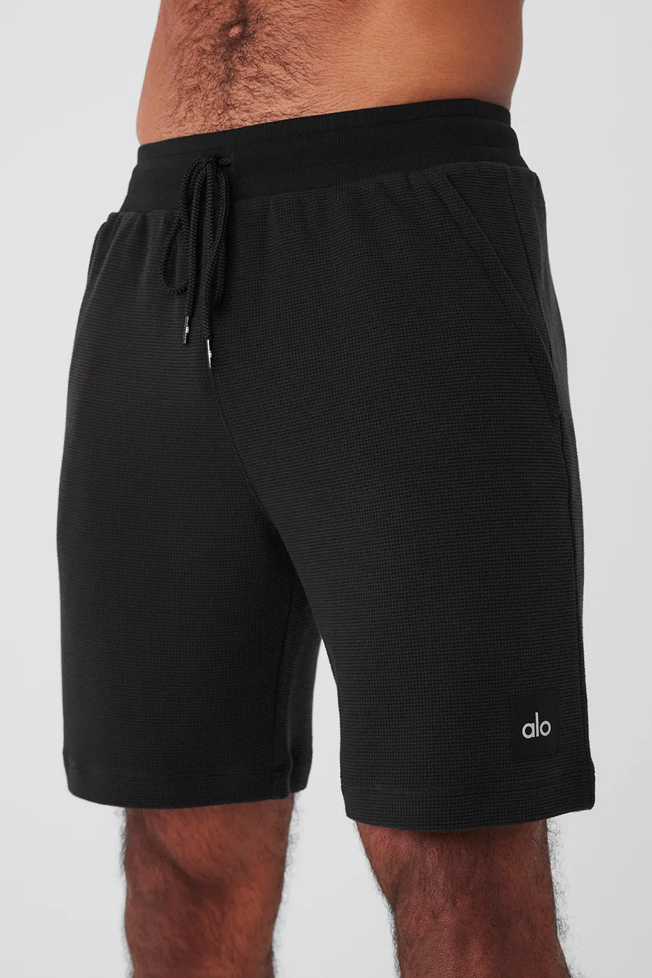 7 MICRO WAFFLE FAST BREAK SHORT  BLACK
