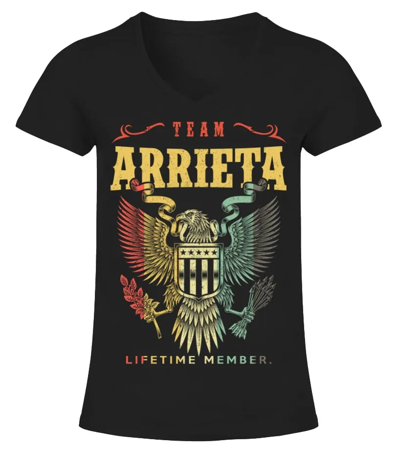 ARRIETA VINTAGE CAMISETA CUELLO PICO MUJER