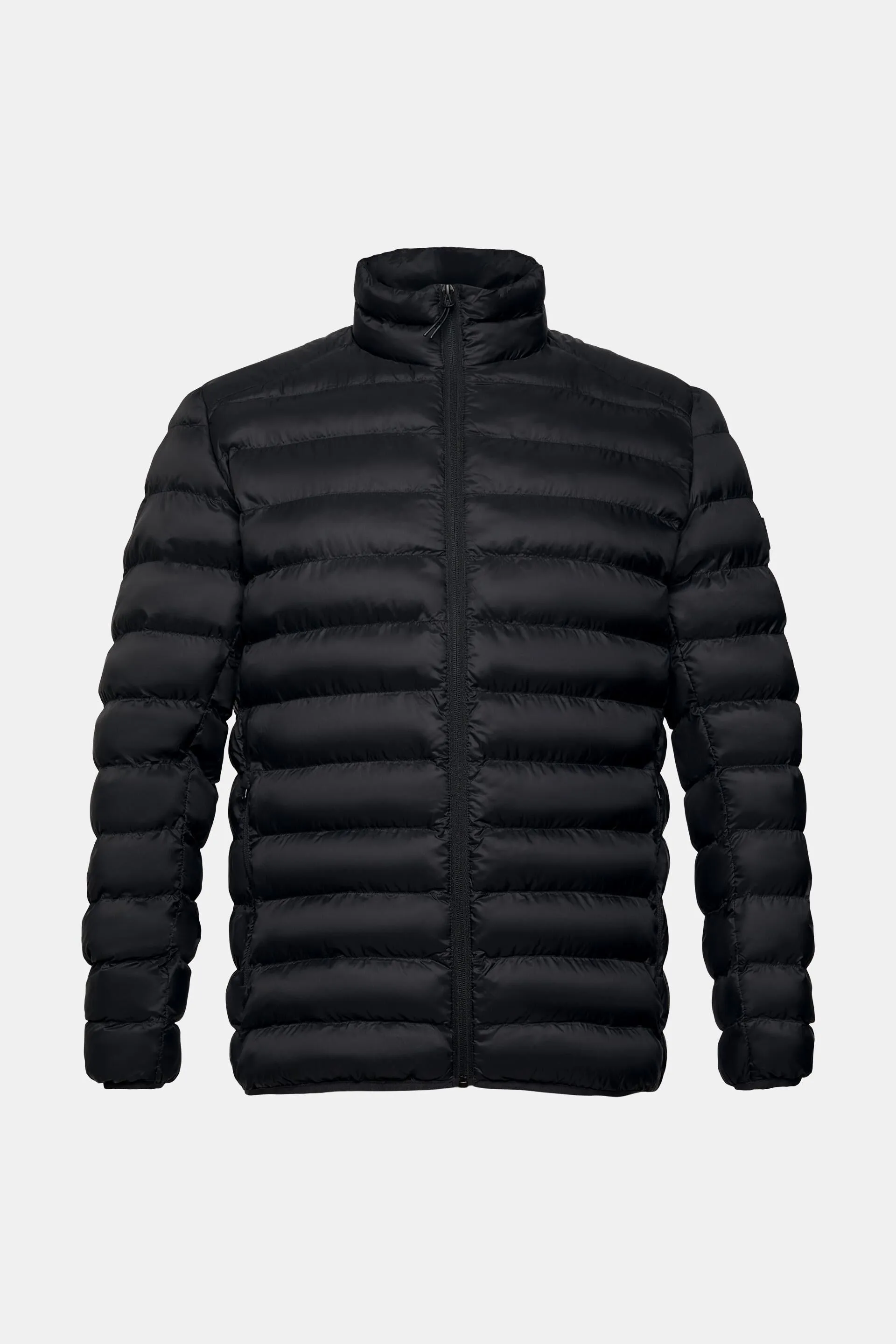 Abrigo acolchado con cuello alto