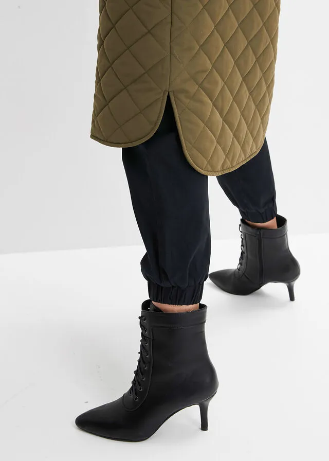 Abrigo acolchado oversize Verde oliva