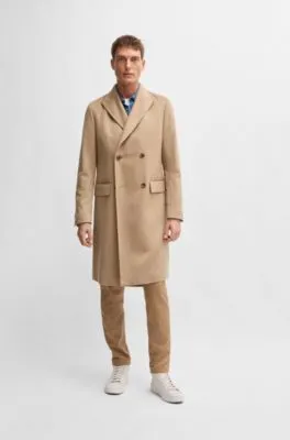 Abrigo BOSS SELECTED BY BECKHAM de cashmere