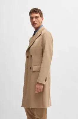 Abrigo BOSS SELECTED BY BECKHAM de cashmere