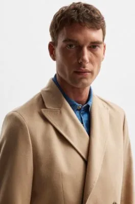 Abrigo BOSS SELECTED BY BECKHAM de cashmere