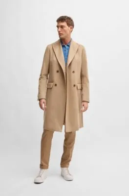 Abrigo BOSS SELECTED BY BECKHAM de cashmere