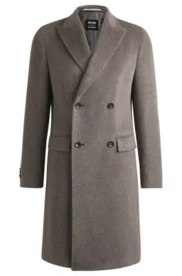 Abrigo BOSS SELECTED BY BECKHAM de mezcla de alpaca