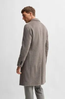 Abrigo BOSS SELECTED BY BECKHAM de mezcla de alpaca