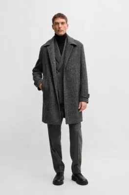 Abrigo BOSS SELECTED BY BECKHAM de mezcla de lana