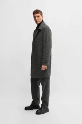 Abrigo BOSS SELECTED BY BECKHAM de mezcla de lana