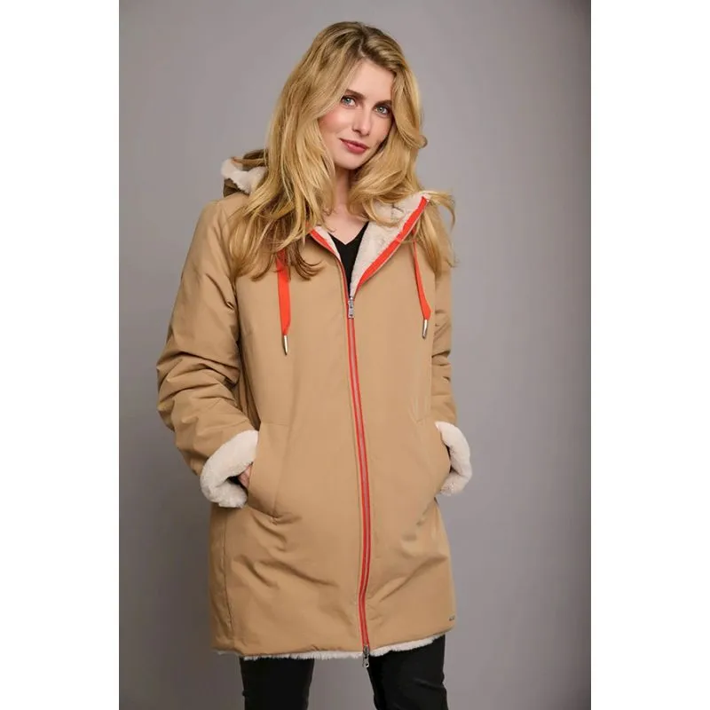 Abrigo reversible Javin camel