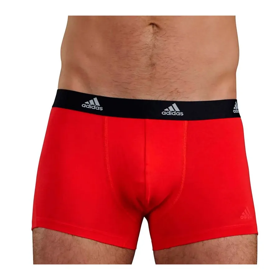 ADIDAS BOXER ACTIVE FLEX COTTON 2P Negro/Rojo 4A1M20 928