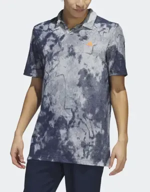 ADIDAS POLO MADE TO BE REMADE NOBUTTON JACQUARD