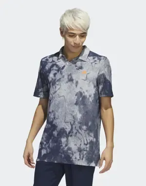 ADIDAS POLO MADE TO BE REMADE NOBUTTON JACQUARD