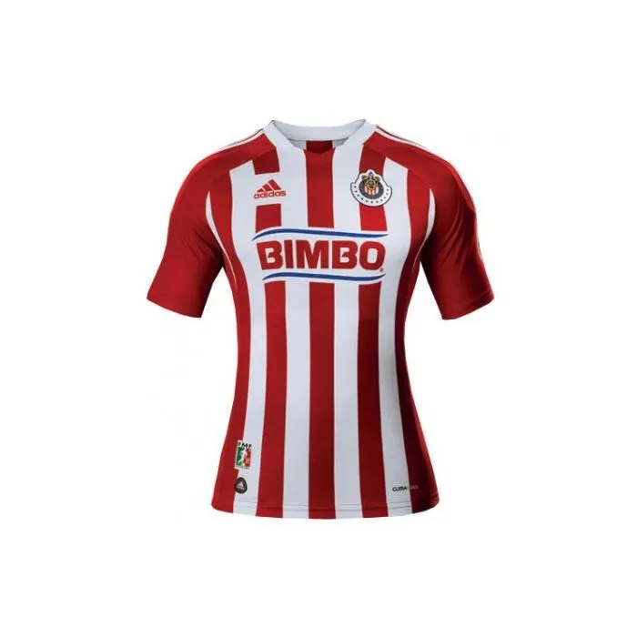 ADIDAS WOMEN'S CHIVAS HOME JERSEY 20112012 WHITE/RED