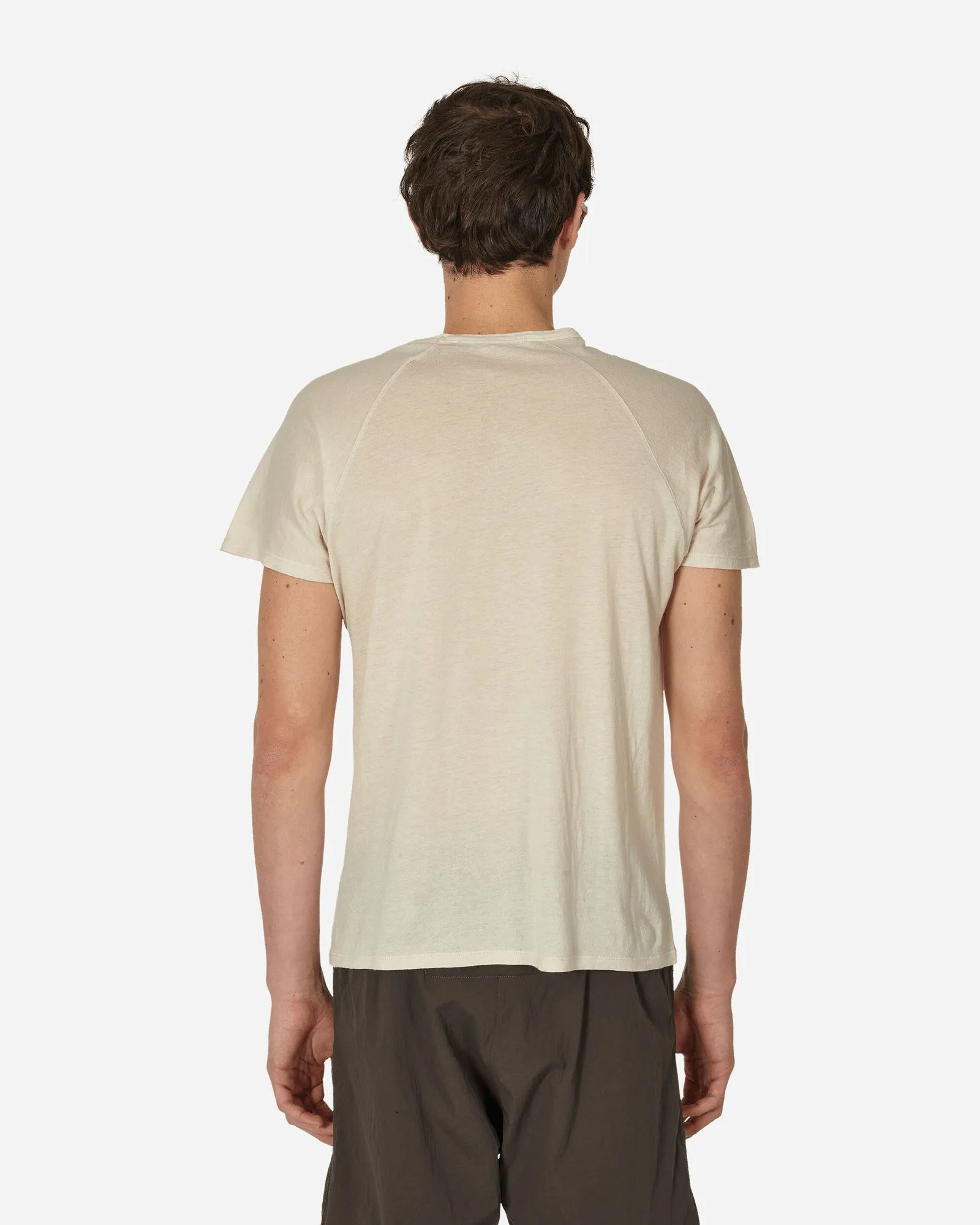 AFFXWRKS SHOULDERLESS TSHIRT DUST WHITE