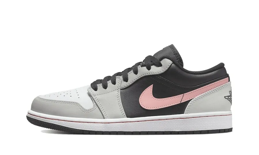 Air Jordan 1 Low Black Grey Pink