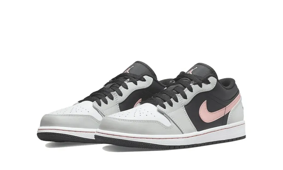 Air Jordan 1 Low Black Grey Pink