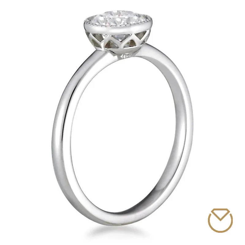 ANILLO DE COMPROMISO ORO 18K / REF. 010COB