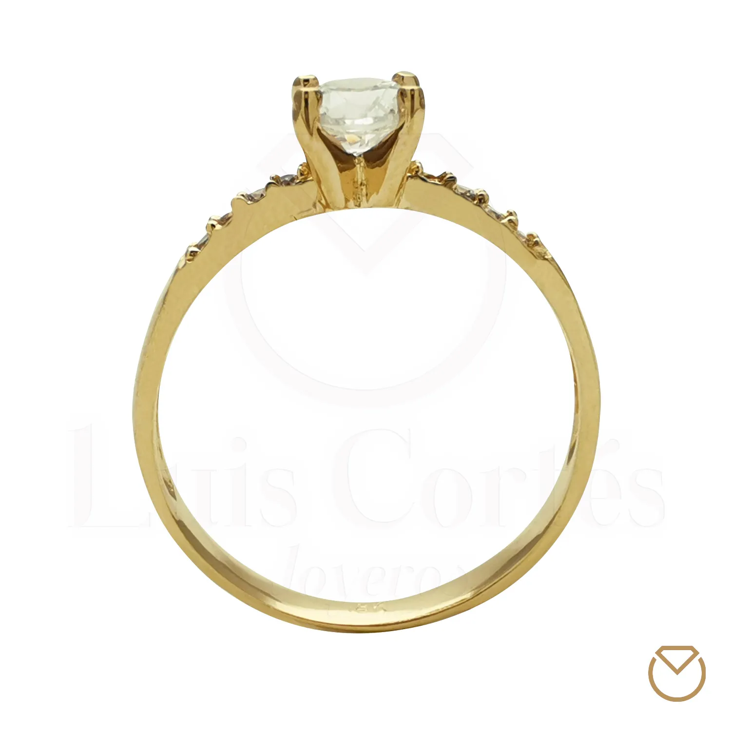 Anillo De Compromiso Oro 18K / REF. 156COA