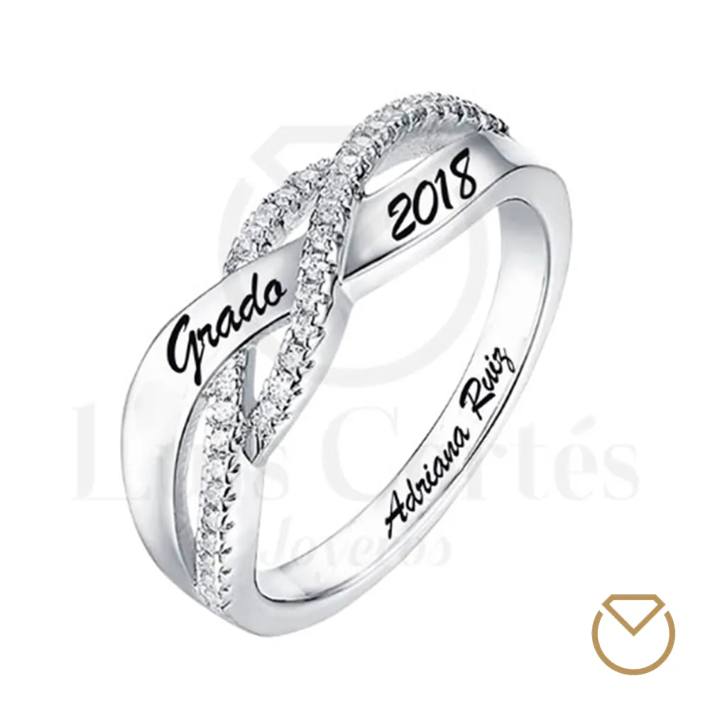Anillo De Grado Mujer Plata / REF. GPL007