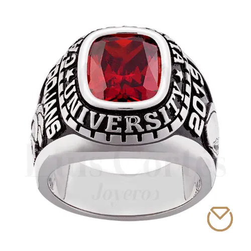 Anillo Grado Hombre Plata / REF.  GPL001