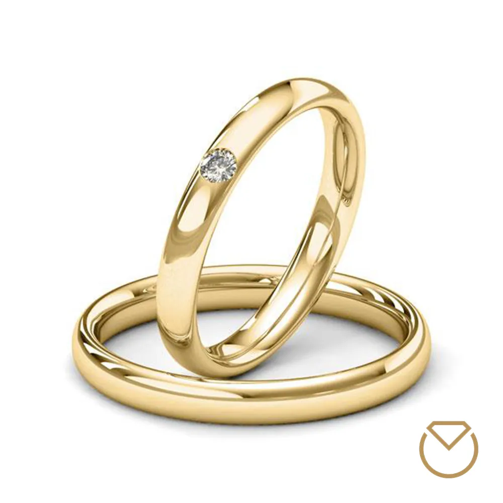 Argollas De Oro 18K / REF. 005AOB