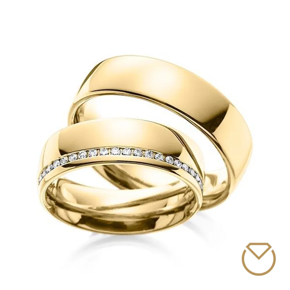 Argollas De Oro 18K/750 REF. 022AOA