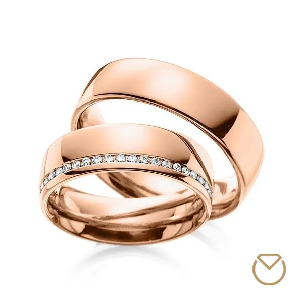 Argollas De Oro 18K/750 REF. 022AOA