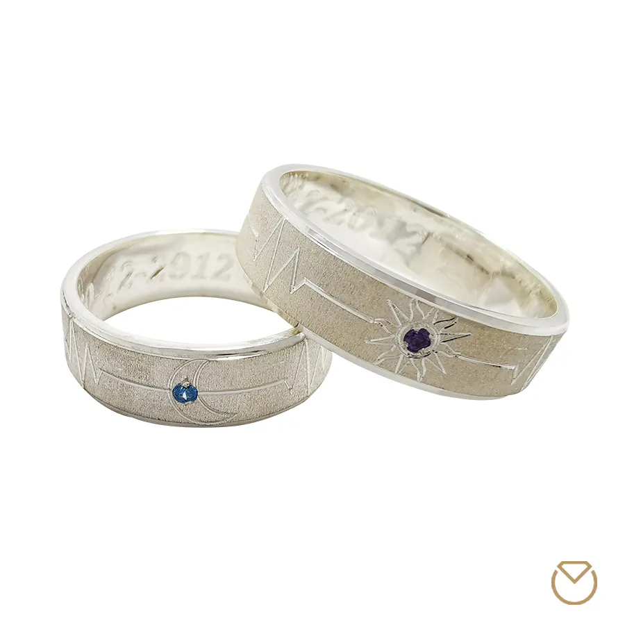 Argollas De  Plata / REF. 001APL