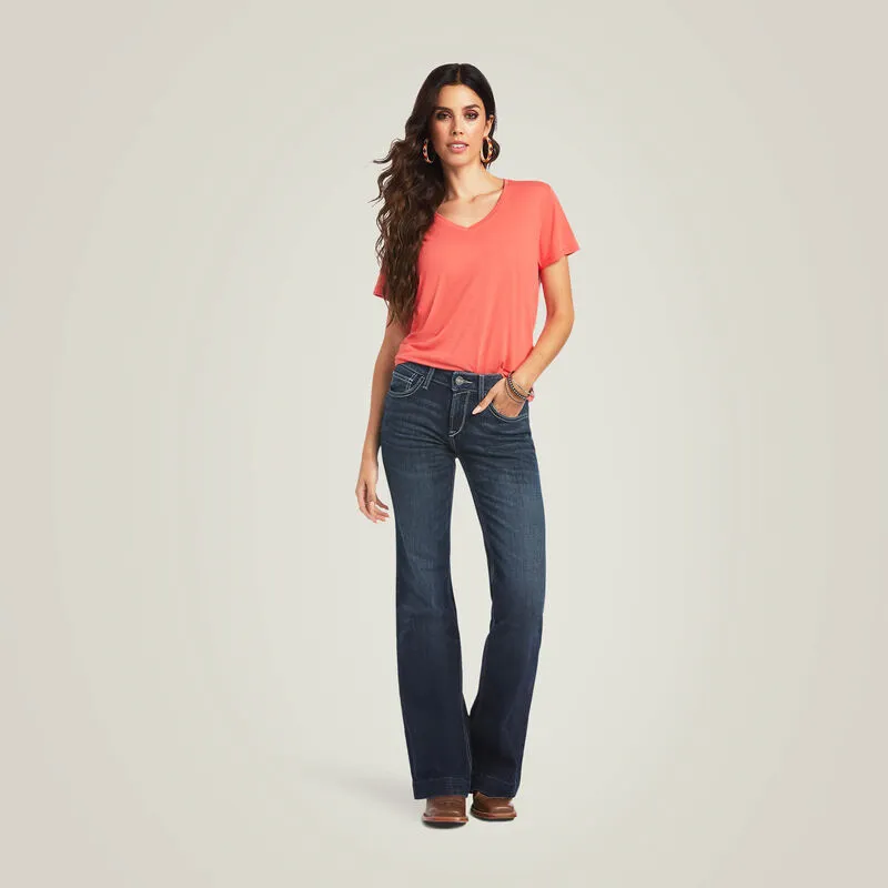 Ariat Trouser Perfect Rise Aisha Wide Leg Jean