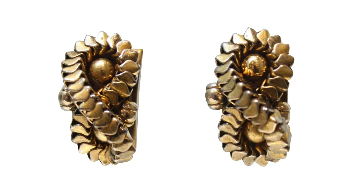 Autre Marque Aretes Dorado 