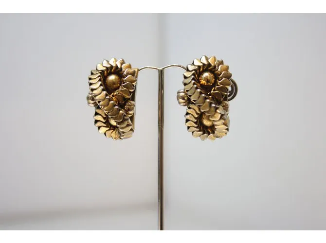 Autre Marque Aretes Dorado 