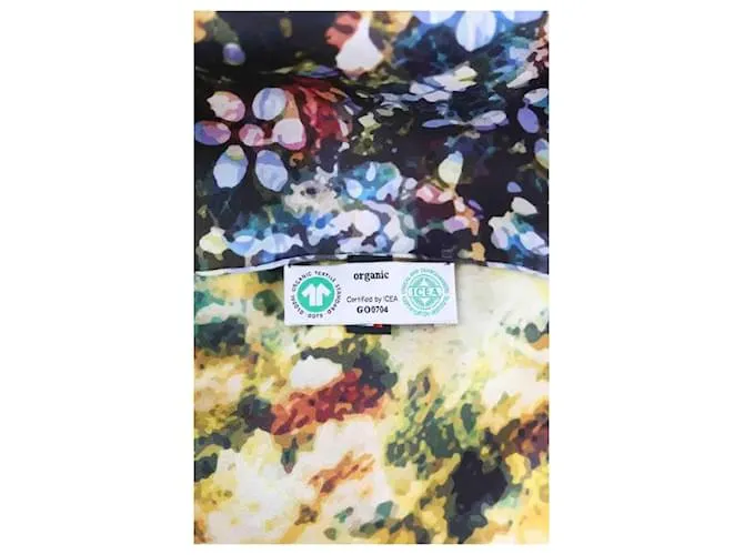 Autre Marque Cuadrado de seda Multicolor 