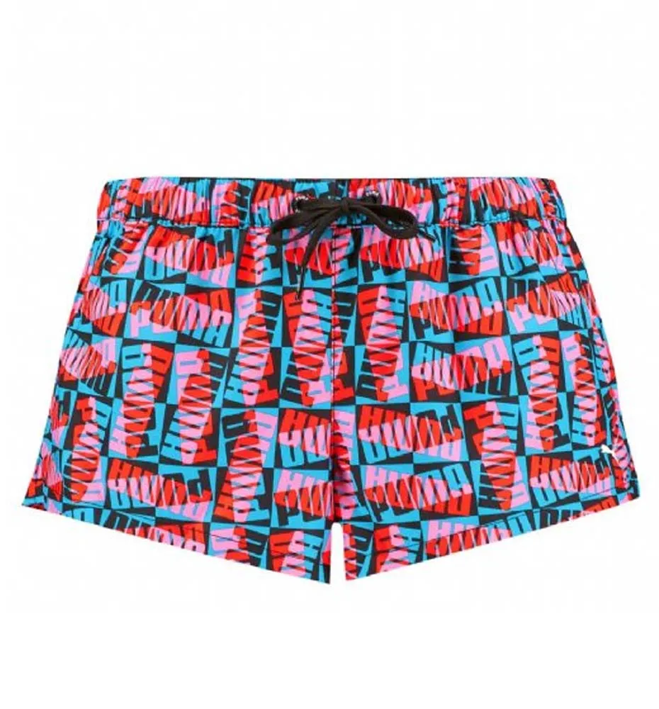 Baador Short Corto_Mujer_Puma Swim Women Block Logo