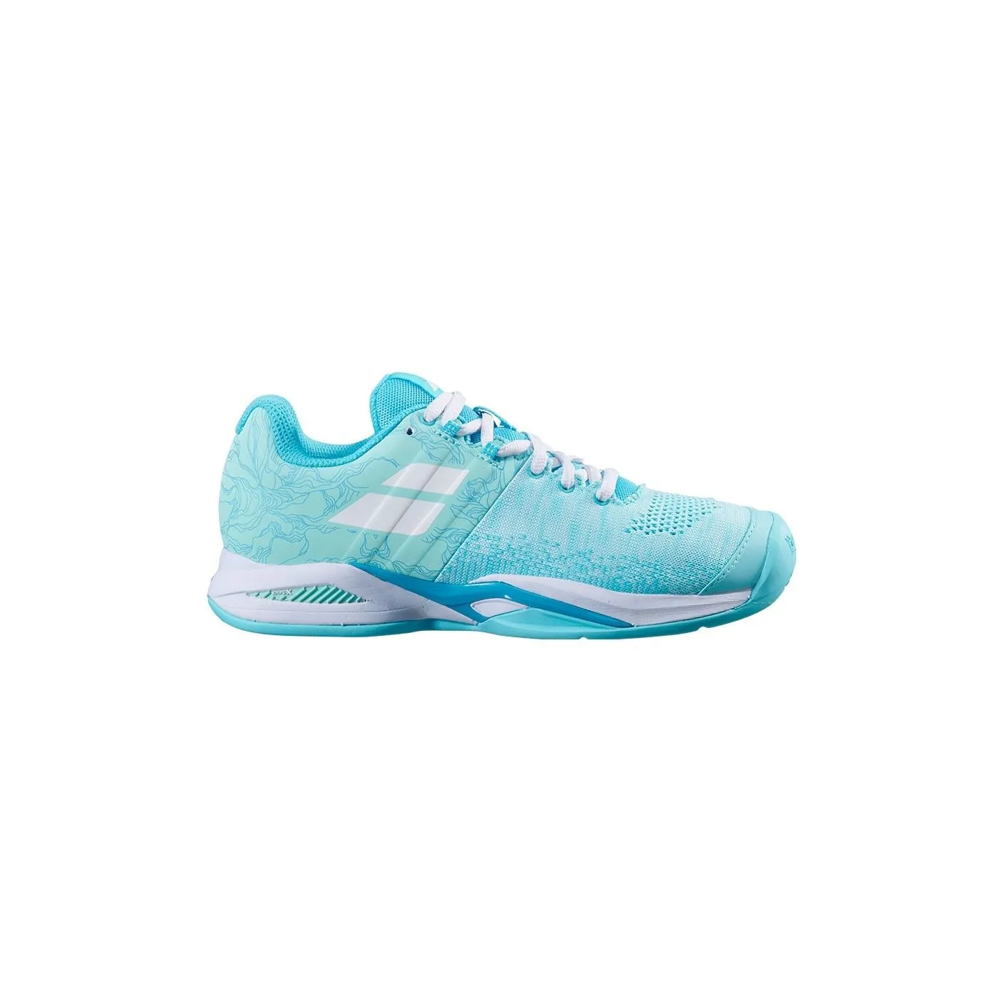 Babolat Propulse Blast Clay Turquesa Mujer