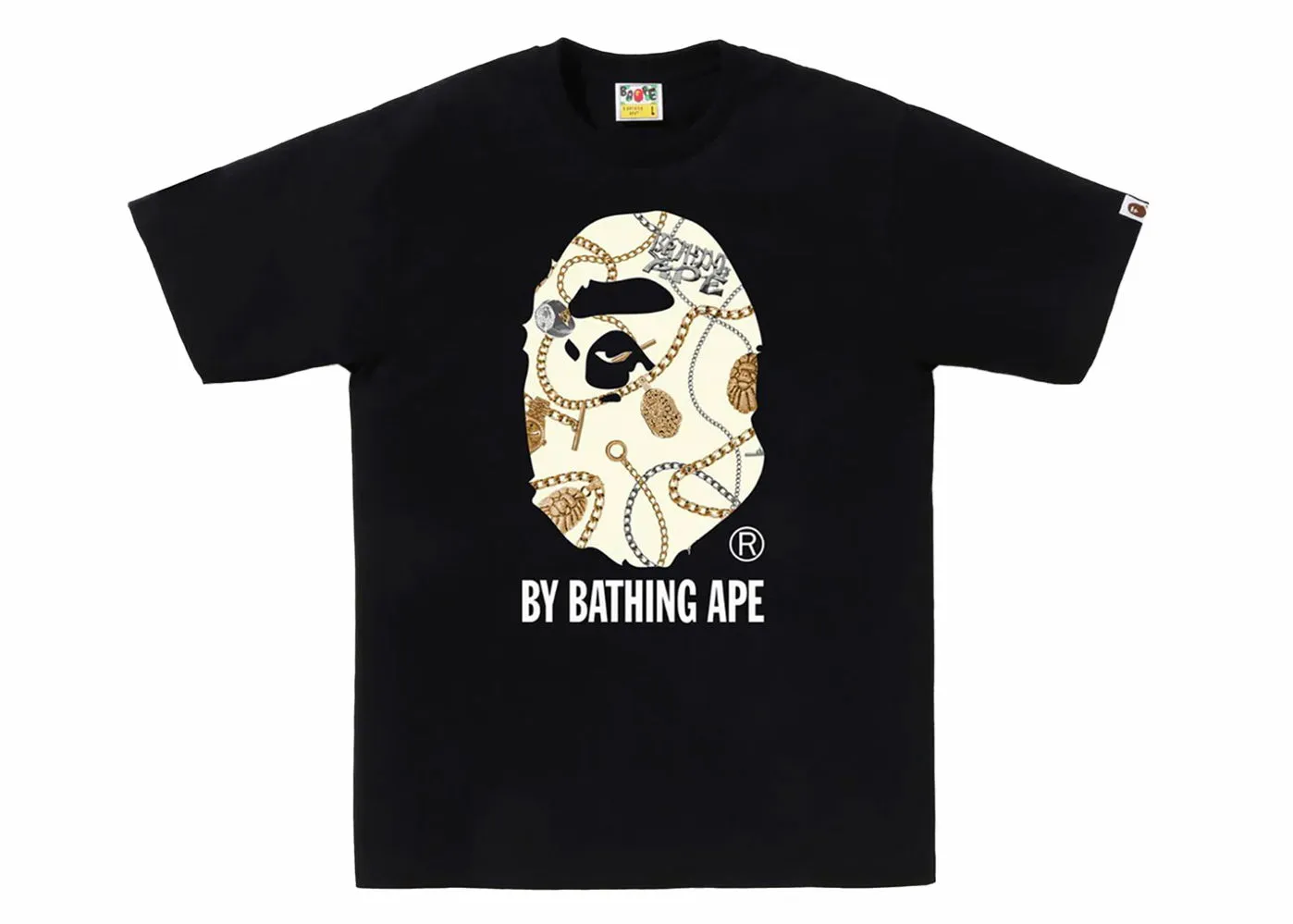 BAPE BAPE Jewels By Bathing Ape Tee Black