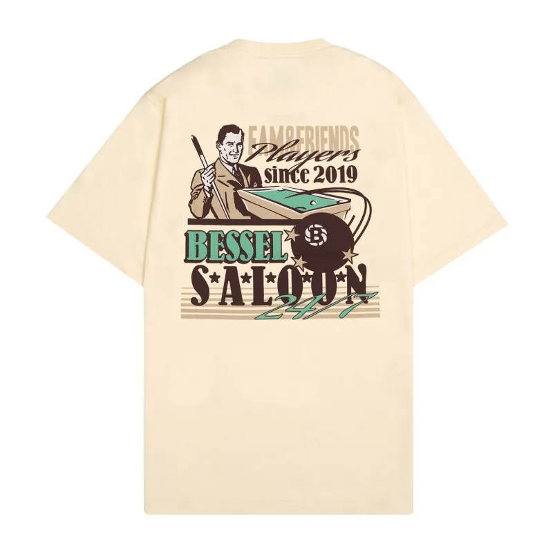 BESSEL SALOON TEE CREAM