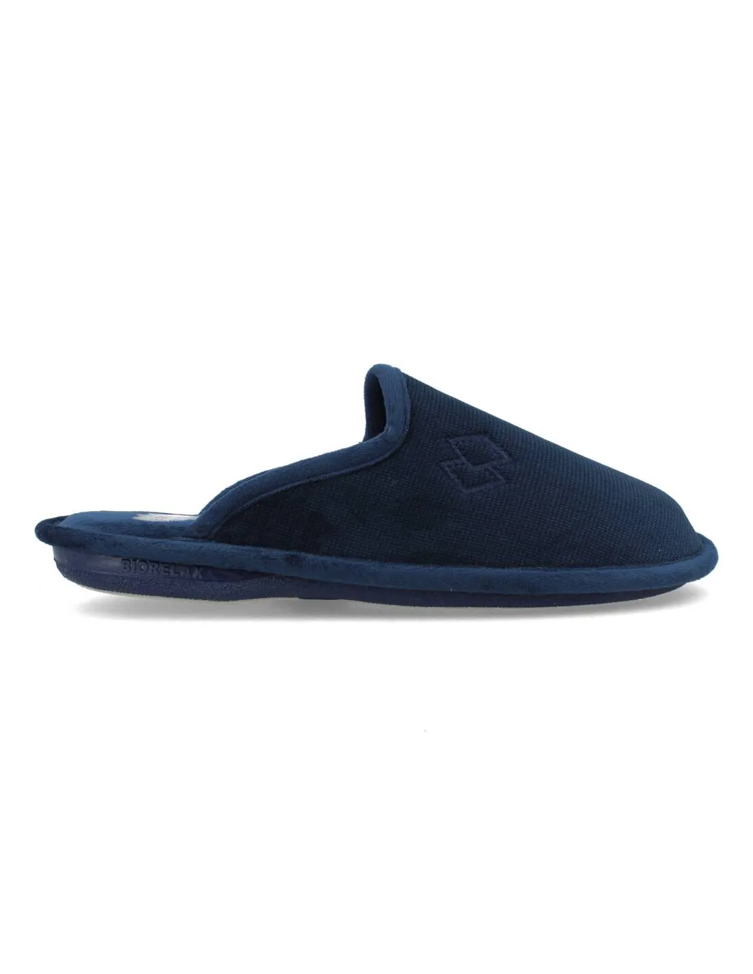 BIORELAX  ZAPATILLAS CASA CLáSICA ROMBO MARINO