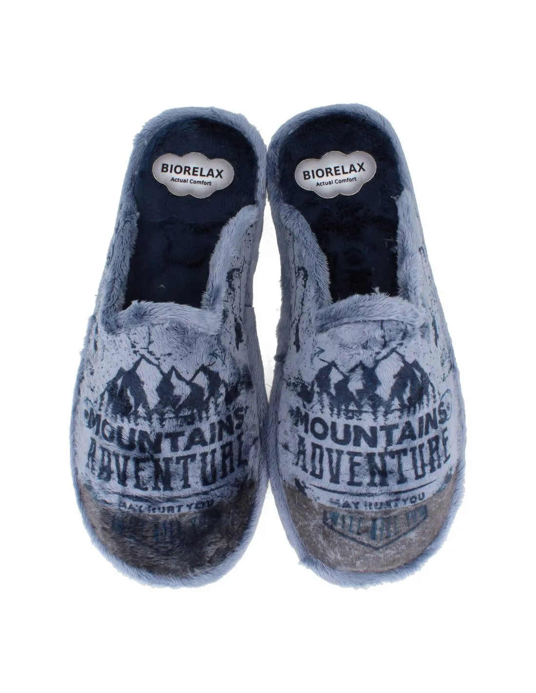 BIORELAX  ZAPATILLAS CASA UNISEX ADVENTURE MARINO