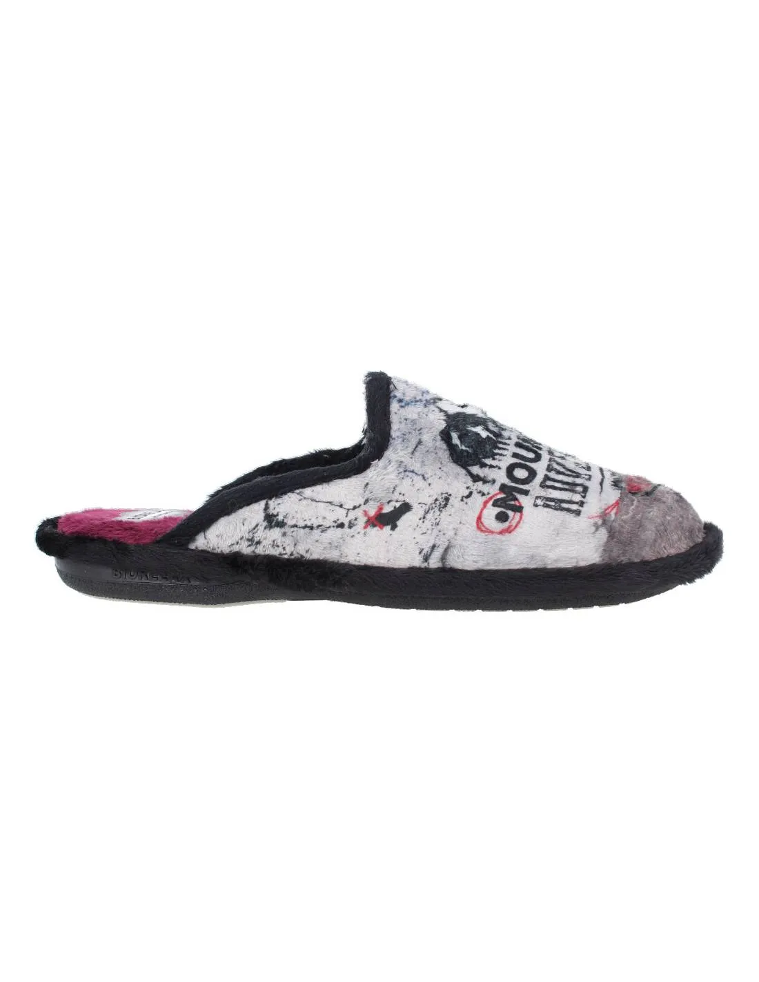 BIORELAX  ZAPATILLAS CASA UNISEX ADVENTURE NEGRO