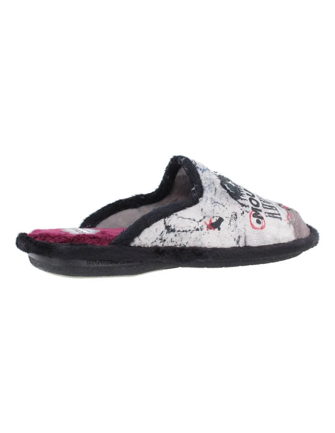 BIORELAX  ZAPATILLAS CASA UNISEX ADVENTURE NEGRO