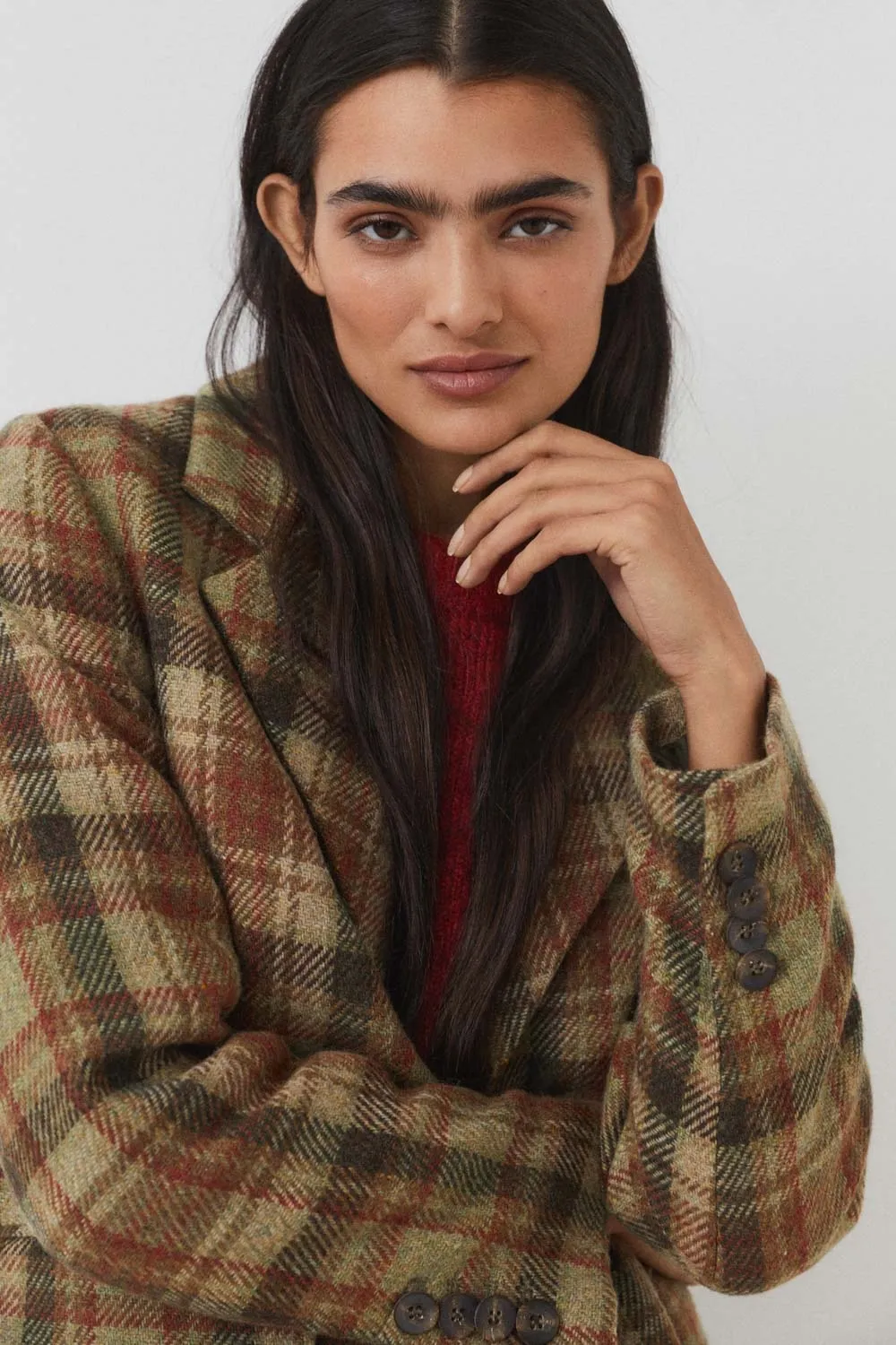 BLAZER LANA MANTECO SHETLAND