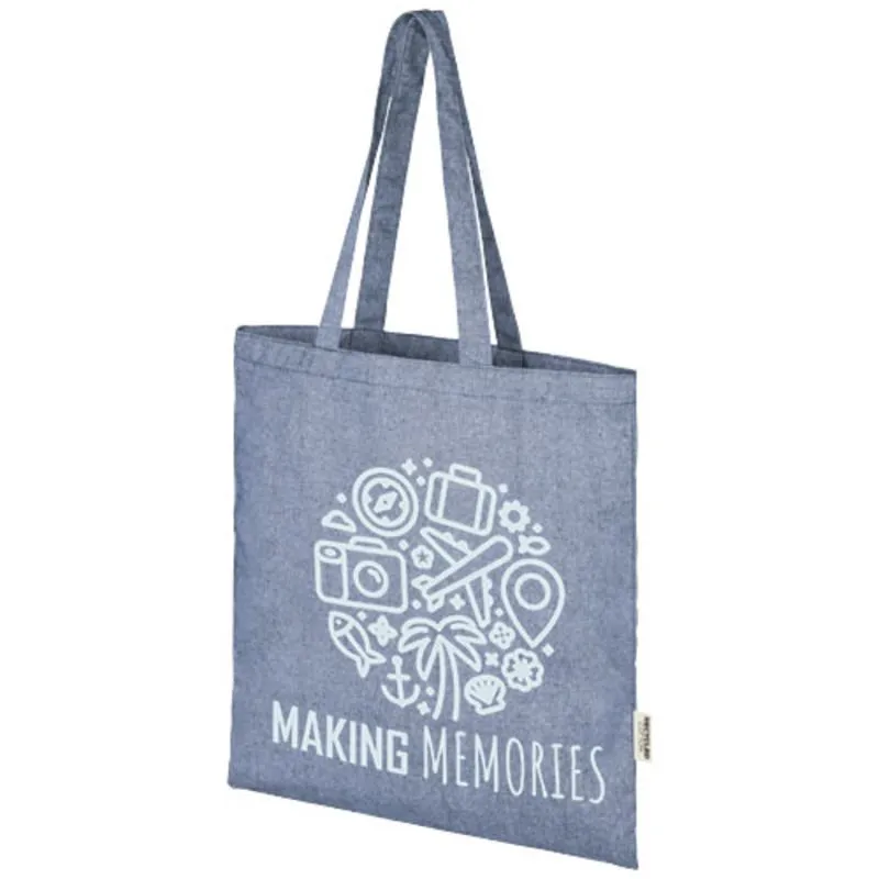 Bolsa corporativa de algodón reciclado 150 g/m² Pheeb
