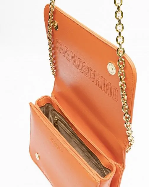 Bolso de hombro Love Moschino JC4000PP1ILA0601 Naranja