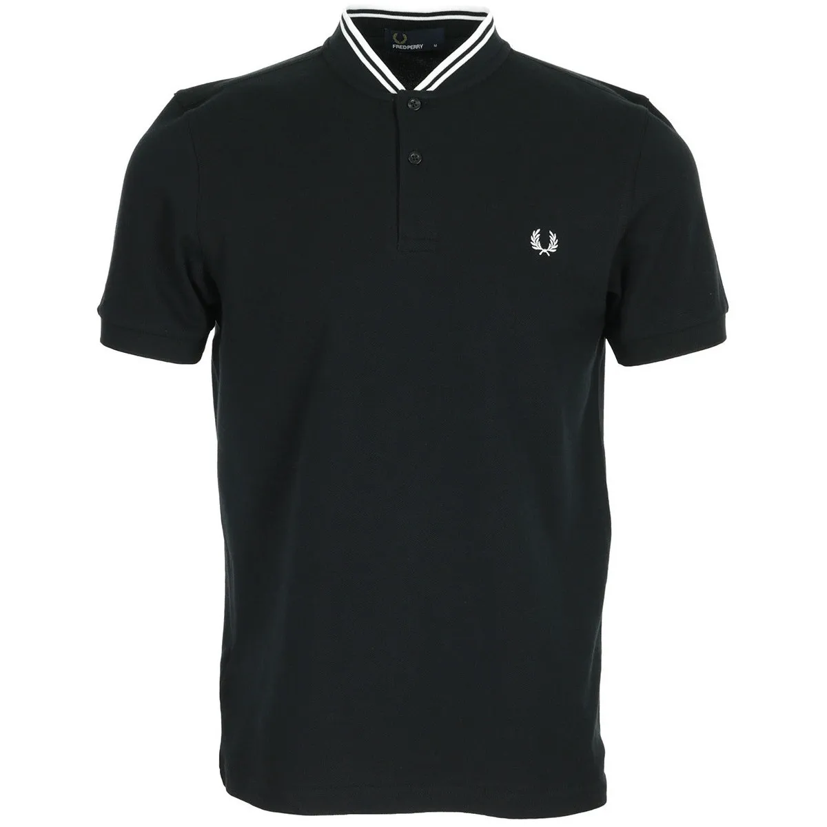 Bomber Collar Polo Shirt