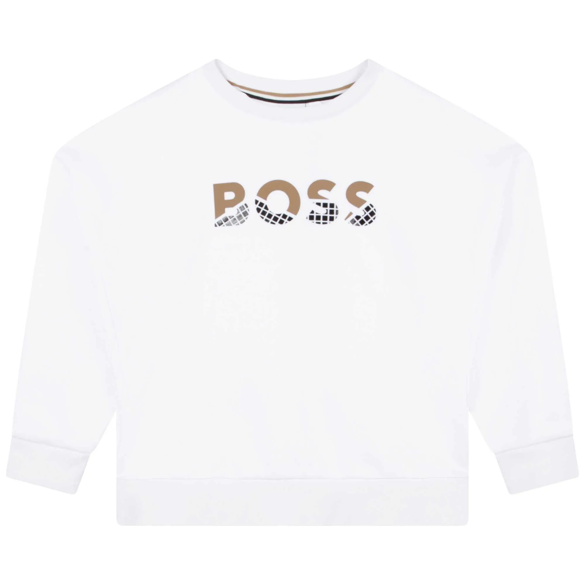BOSS Suéter holgado de algodón