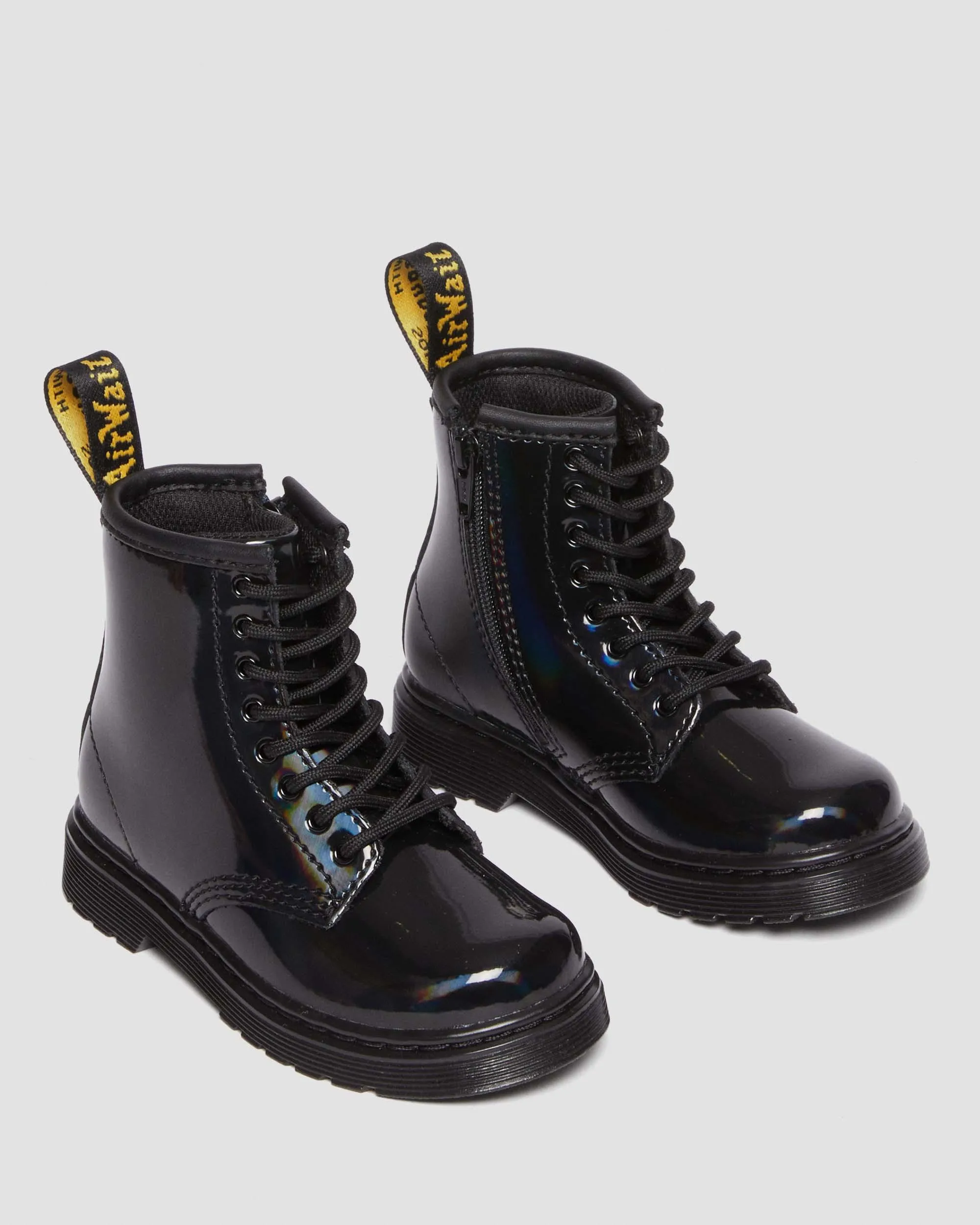 Botas 1460 Rainbow de piel para niños