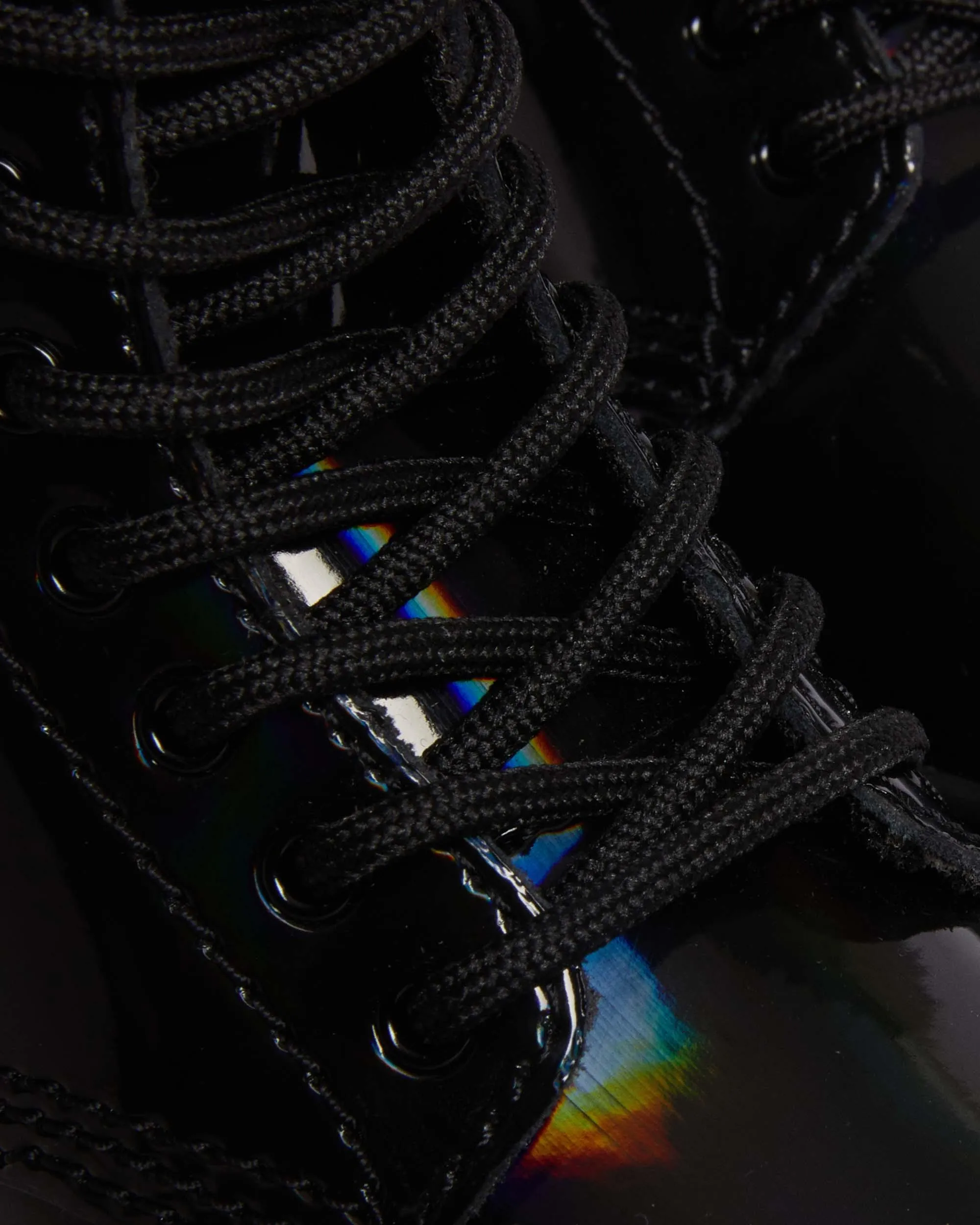 Botas 1460 Rainbow de piel para niños